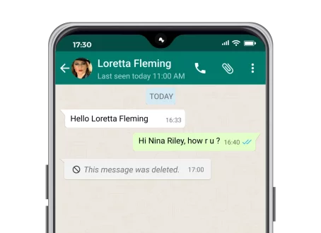 Deleted Chats? - Access with PegSpy WhatsApp Stalking App